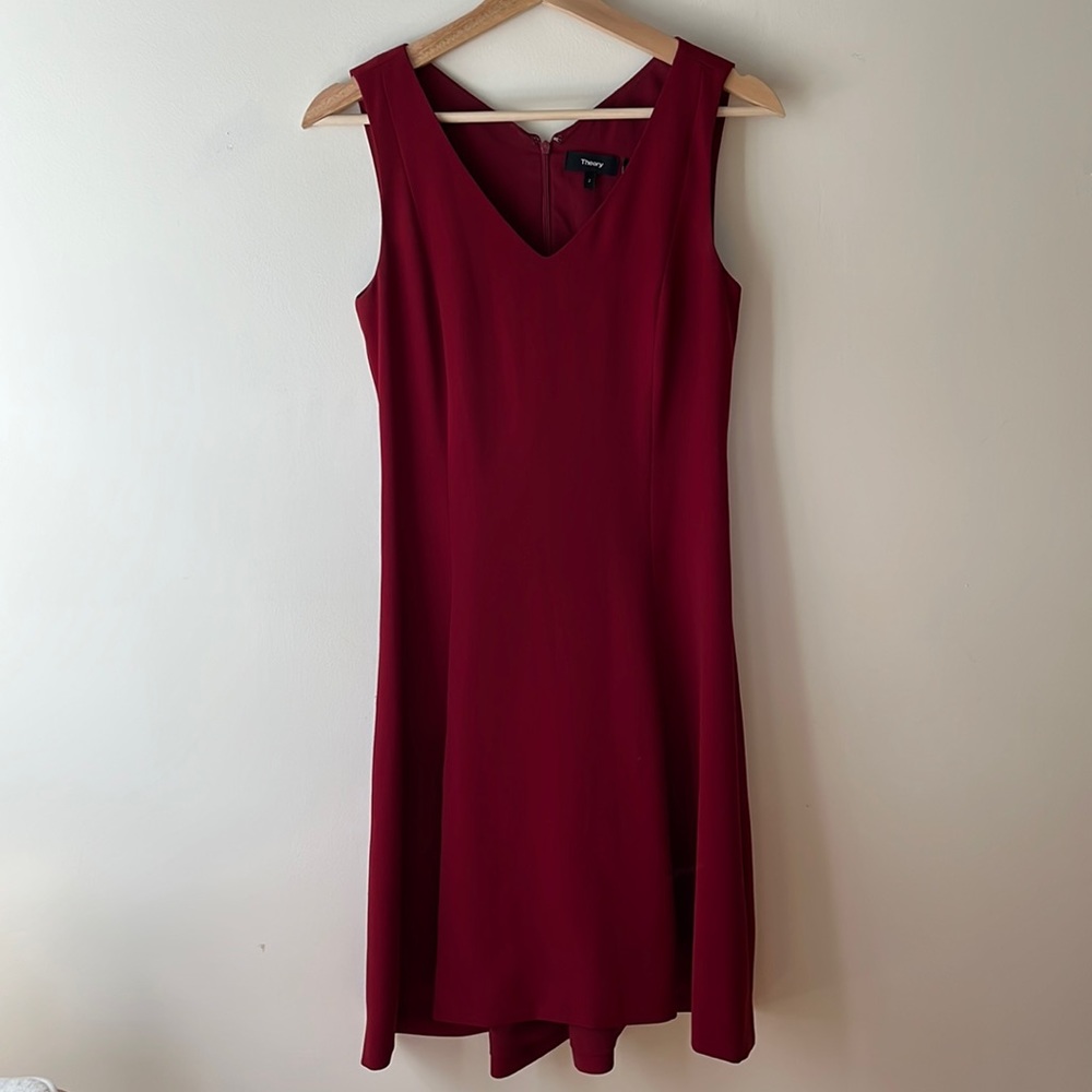 Red theory dress